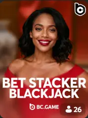 Bet Stacker Blackjack BC Game Danmørk game cover