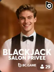 Blackjack Salon Privee BC Game Danmørk game cover