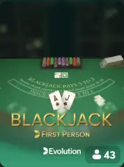 Blackjack First Person BC Game Danmørk game cover